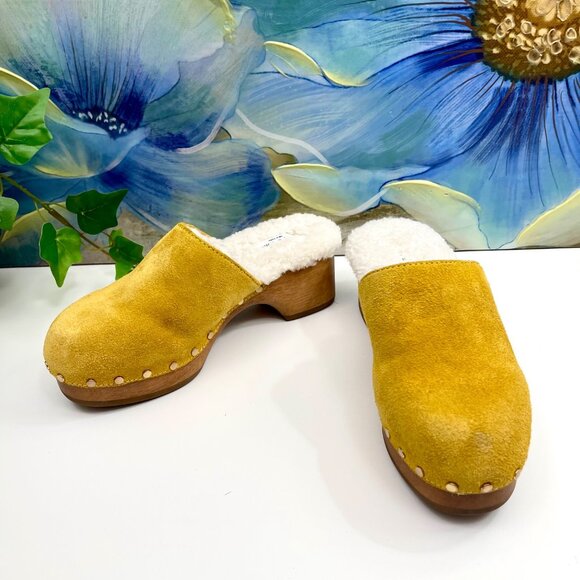 Rag & Bone Mara Clog - Shearling, Heeled Clog Size 35 / US 5.5 - Picture 4 of 13